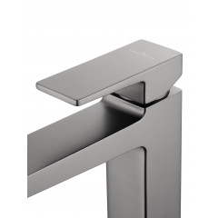 Смеситель для раковины WONZON & WOGHAND CUBE 2.0, Темный графит (WW-88018068-BGM)