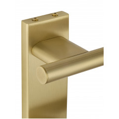 Полотенцесушитель электрический WONZON & WOGHAND NÜRNBERG, Брашированное золото (WW-AL345-BG)