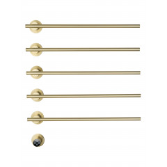 Полотенцесушитель электрический встраиваемый WONZON & WOGHAND DORTMUND, Брашированное золото (WW-A365-BG)