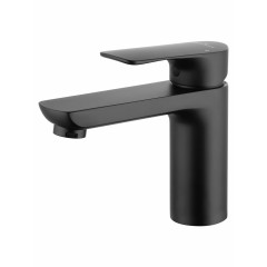 Смеситель для раковины WONZON & WOGHAND Line, Черный матовый (WW-A40732-MB)
