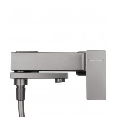 Смеситель для ванны с душем WONZON & WOGHAND CUBE 2.0, Темный графит (WW-88037068-BGM)