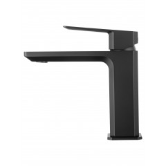 Смеситель для раковины WONZON & WOGHAND DIAMOND, Черный матовый (WW-88139011-MB)