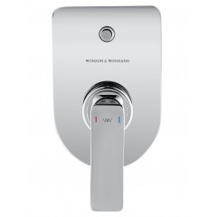 Смеситель для ванны встраиваемый WONZON & WOGHAND SHARK, Хром (WW-483700-CR)