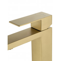 Смеситель для раковины WONZON & WOGHAND, Брашированное золото (WW-A40982-BG)