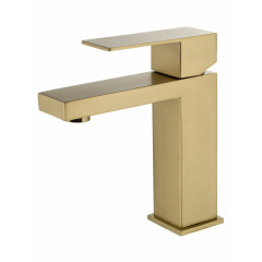 Смеситель для раковины WONZON & WOGHAND, Брашированное золото (WW-A40982-BG)