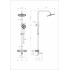Душевая система с термостатом WONZON & WOGHAND NEO, Хром (WW-B3035-A3-CR)
