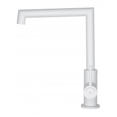 Смеситель для кухни WONZON & WOGHAND, Белый матовый (WW-L1005-MW)