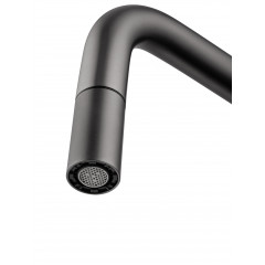 Смеситель для кухни с выдвижным изливом WONZON & WOGHAND, Темный графит (WW-6018-BGG)