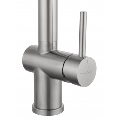 Смеситель для кухни с гибким изливом WONZON & WOGHAND, Брашированный никель (WW-88438003-BN)