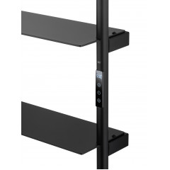 Полотенцесушитель электрический WONZON & WOGHAND DÜSSELDORF, Черный матовый (WW-A205-MB)