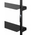 Полотенцесушитель электрический WONZON & WOGHAND DÜSSELDORF, Черный матовый (WW-A205-MB)
