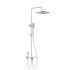 Душевая система с термостатом WONZON & WOGHAND, Белый матовый (WW-B3310-MW)