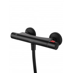 Смеситель для душа с термостатом WONZON & WOGHAND INN 5, Черный матовый (WW-B2005-A-MB)