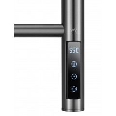 Полотенцесушитель электрический WONZON & WOGHAND BONN, Темный графит (WW-AL409-GM)