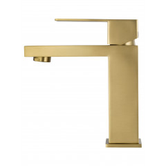 Смеситель для раковины WONZON & WOGHAND, Брашированное золото (WW-A40982-BG)