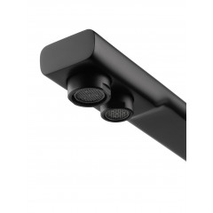 Смеситель для кухни с подключением фильтра WONZON & WOGHAND, Черный матовый (WW-88458004-MB)