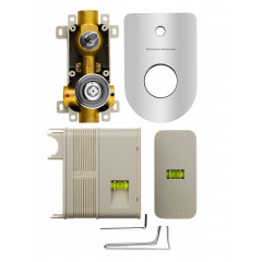 Смеситель для ванны встраиваемый WONZON & WOGHAND SHARK, Хром (WW-483700-CR)