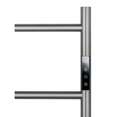 Полотенцесушитель электрический WONZON & WOGHAND BONN, Брашированный никель (WW-AL405-BR)