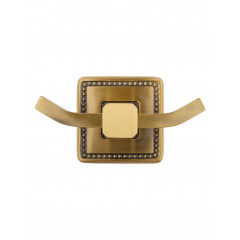 Двойной крючок для ванной WONZON & WOGHAND ROMA, Бронза (WW-7225)