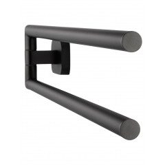 Полотенцедержатель поворотный WONZON & WOGHAND GRAFFITY, Темный графит (WW-9331)