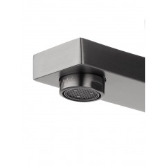 Смеситель для ванны с душем WONZON & WOGHAND CUBE 2.0, Темный графит (WW-88037068-BGM)