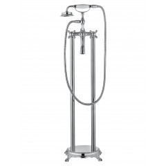 Смеситель для ванны напольного монтажа WONZON & WOGHAND RETRO, Хром (WW-88649020-CR)