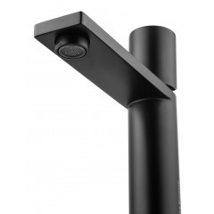 Смеситель для раковины WONZON & WOGHAND, Черный матовый (WW-101-MB)