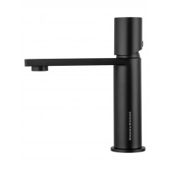 Смеситель для раковины WONZON & WOGHAND, Черный матовый (WW-101-MB)