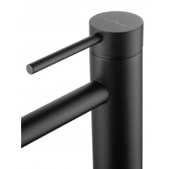Смеситель для раковины высокий WONZON & WOGHAND STICK, Черный матовый (WW-88239017-MB)