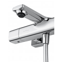 Смеситель для ванны с душем и термостатом WONZON & WOGHAND SOLID, Хром (WW-C2011-A-CR)