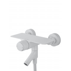 Смеситель для ванны с душем WONZON & WOGHAND CLICK, Белый матовый (WW-FE05L221-MW)