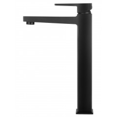 Смеситель для раковины высокий WONZON & WOGHAND CUBE 2.0, Черный матовый (WW-88019068-MB)