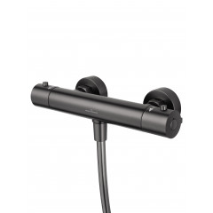 Смеситель для душа с термостатом WONZON & WOGHAND INN 3, Темный графит (WW-B2065-A-BGG)