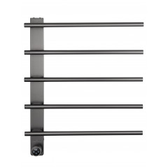 Полотенцесушитель электрический WONZON & WOGHAND NÜRNBERG, Темный графит (WW-AL345-GM)