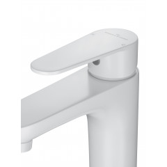 Смеситель для раковины WONZON & WOGHAND ALFA, Белый матовый (WW-A40202-MW)