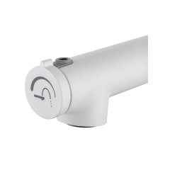 Смеситель для раковины с функцией полоскания WONZON & WOGHAND, Белый матовый (WW-H1017-MW)