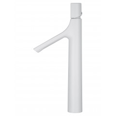 Смеситель для раковины высокий WONZON & WOGHAND The ONE, Белый матовый (WW-H1011-MW)