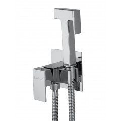 Смеситель с гигиеническим душем встраиваемый WONZON & WOGHAND, Хром (WW-88829903-CR)