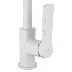Смеситель для кухни WONZON & WOGHAND, Белый матовый (WW-L1006-MW)