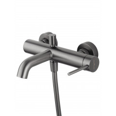 Смеситель для ванны с душем WONZON & WOGHAND STICK, Темный графит (WW-88639017-BGM)