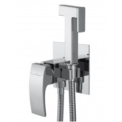 Смеситель с гигиеническим душем встраиваемый WONZON & WOGHAND FIT, Хром (WW-88829009-CR)