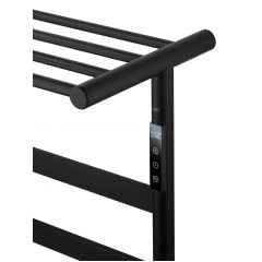 Полотенцесушитель электрический WONZON & WOGHAND ESSEN, Черный матовый (WW-A403-MB)