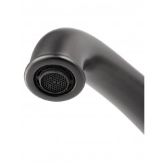 Смеситель для раковины встраиваемый WONZON & WOGHAND STEAM, Темный графит (WW-88869008-BGM)