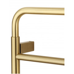 Полотенцесушитель электрический WONZON & WOGHAND WISMAR, Брашированное золото (WW-AL201-BG)