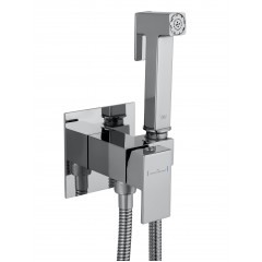 Смеситель с гигиеническим душем встраиваемый WONZON & WOGHAND, Хром (WW-88829903-CR)