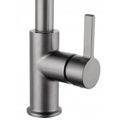 Смеситель для кухни c подключением фильтра WONZON & WOGHAND, Темный графит (WW-88458008-BGM)