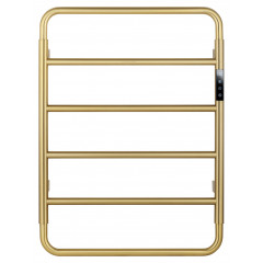 Полотенцесушитель электрический WONZON & WOGHAND WISMAR, Брашированное золото (WW-AL201-BG)