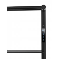 Полотенцесушитель электрический WONZON & WOGHAND DÜSSELDORF, Черный матовый (WW-A208-MB)