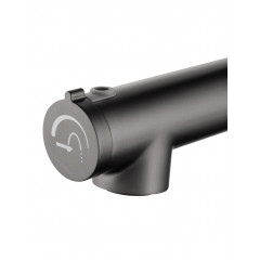 Смеситель для раковины с функцией полоскания WONZON & WOGHAND, Темный графит (WW-H1017-BGG)