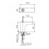 Смеситель для раковины WONZON & WOGHAND SHARK, Хром (WW-48B1101-CR)